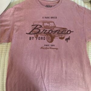 Ford Men’s Bronco Graphic Tee - Dusty Rose